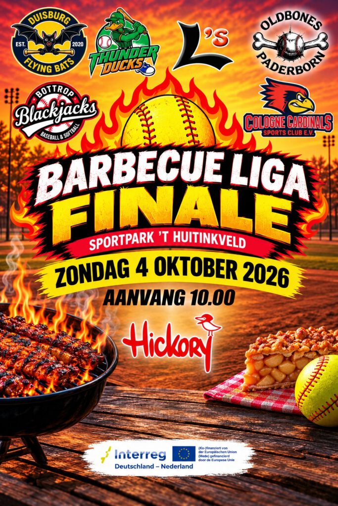 Softbal ontknoping 2026: het BBQ-Liga eindtoernooi in Winterswijk!